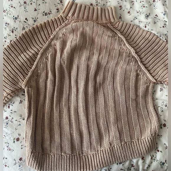 Free people neutral boho knit sweater - Picture 2 of 4